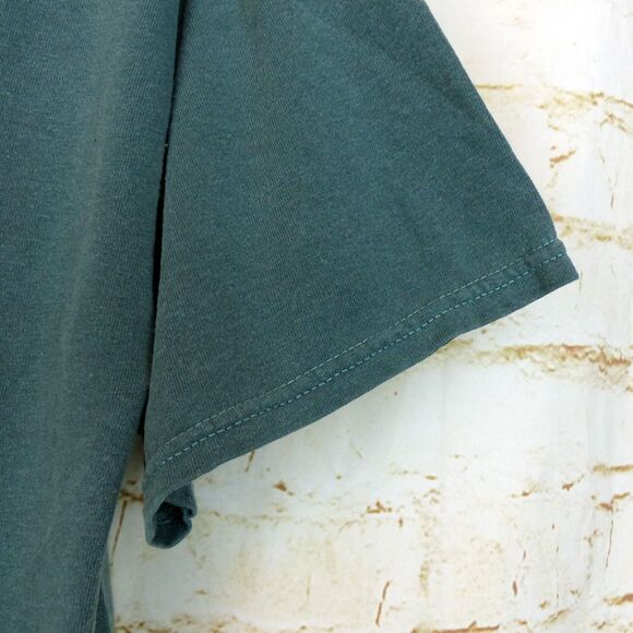 Cabo San Lucas Mexico T Shirt Mens L Green No Bad Days Lizard Graphic Jerzees - Picture 10 of 13